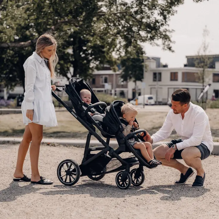 Evy V2 Duo Kinderwagen – Inclusief extra zitje