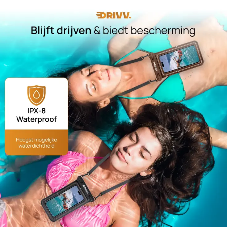 Waterdicht Telefoonhoesje - 2 stuks