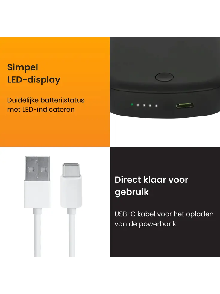 MagSafe Powerbank 10000 mAh - Voor iPhone