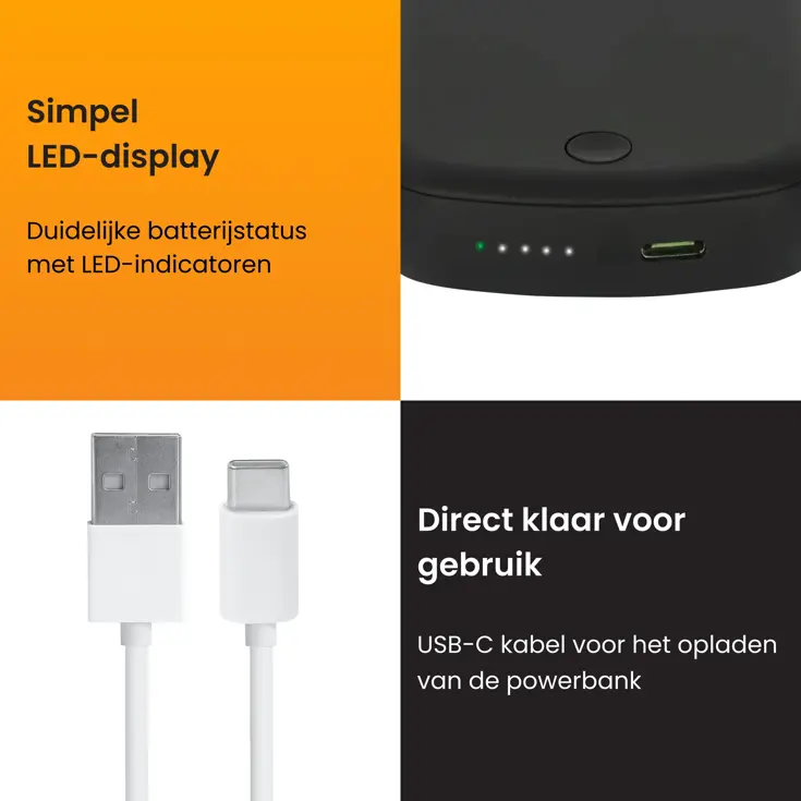 MagSafe Powerbank 10000 mAh - Voor iPhone