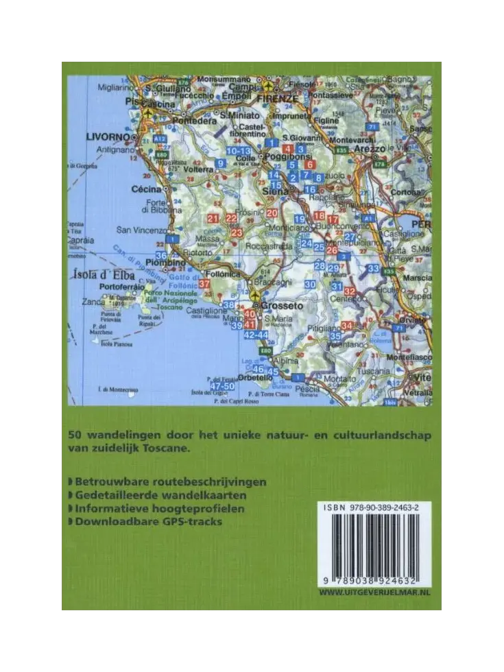 Rother wandelgids Zuid-Toscane