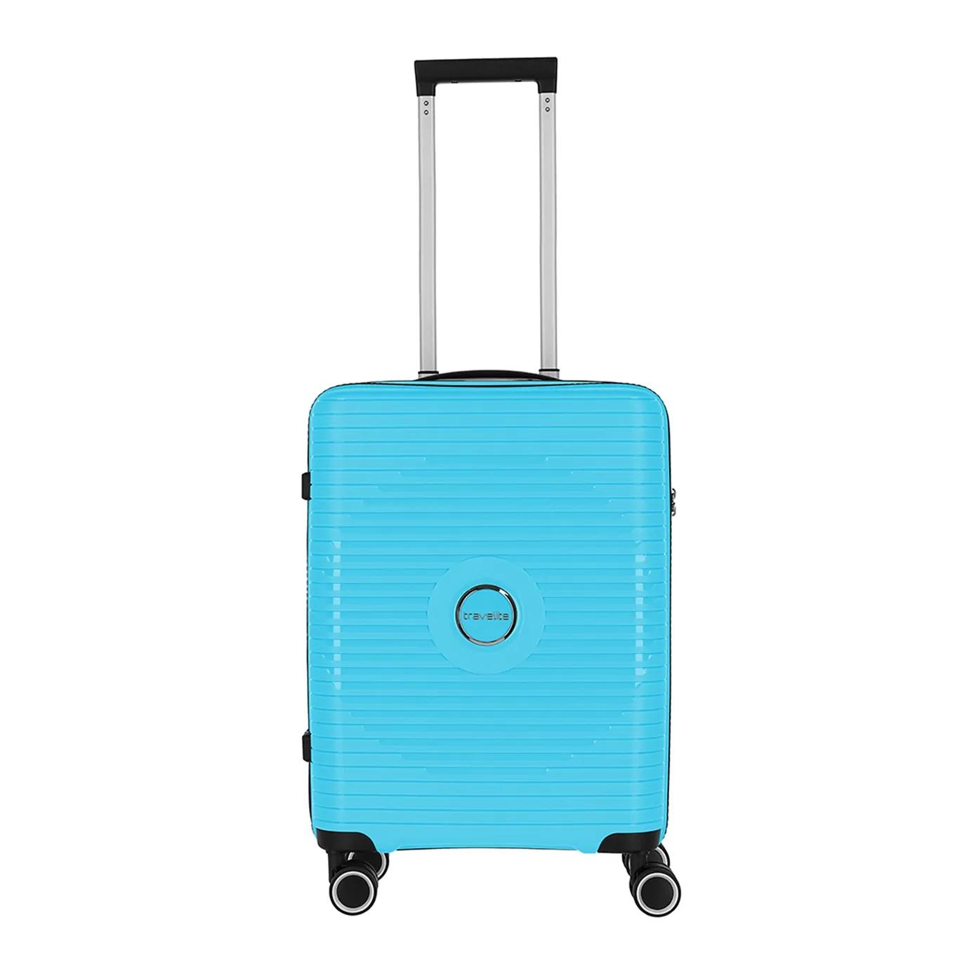 Travelite  Orbita 4W Trolley S turquoise Blauw  Blauw main product image