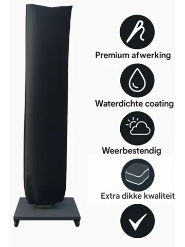 Zweefparasol hoes 265x50x58 cm - Goldenlabel