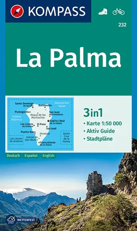 Wandelkaart WK232 La Palma