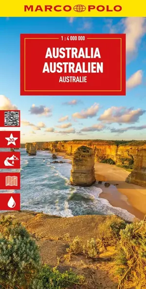 Wegenkaart Australië