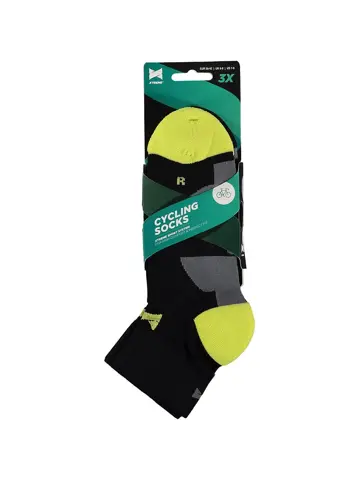 3 paar - Quarter - Fietssokken