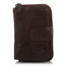 Loet - Ritsportemonnee - Leer - 6 pasjes