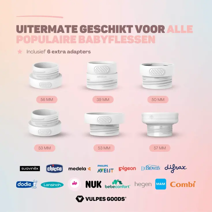 Flessenwarmer Roze Onderweg - PRO - 8800 mAh