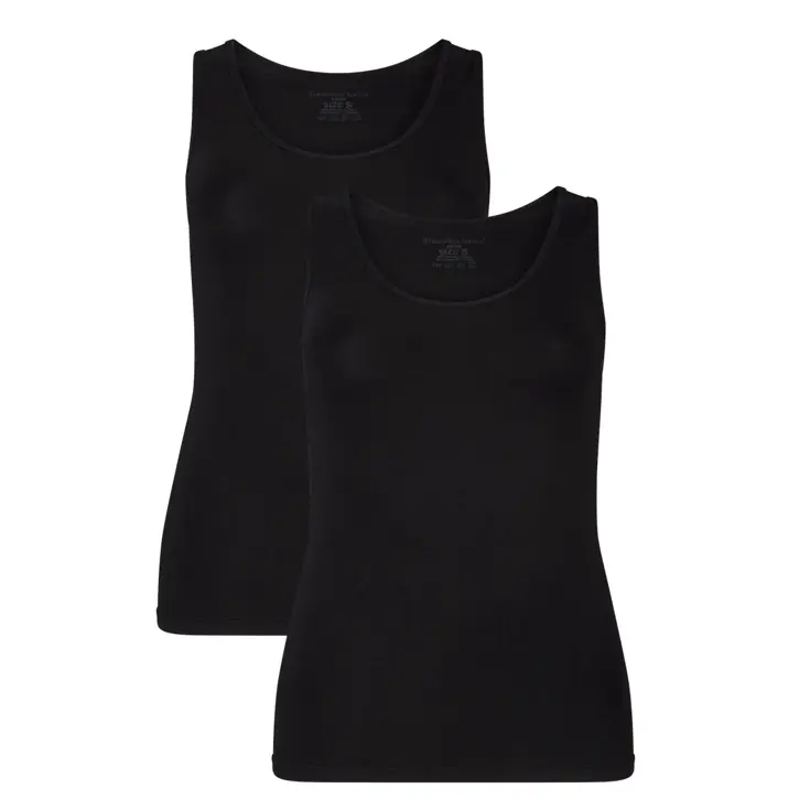 Bamboo Basics ANNA Singlets 2-pack Dames