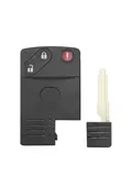 Smart key behuizing 3 knops geschikt voor Mazda