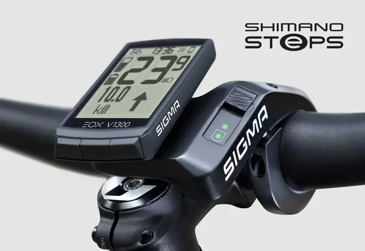 Sigma E-Bike Fietscomputer Eox View 1300