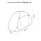 Deconet SET 1&2 pers Popup Klamboetent