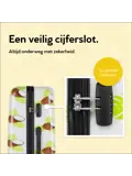Handbagage Koffer met print - 55cm