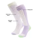 Poederbaas - 6 paar - Dames - Skisokken