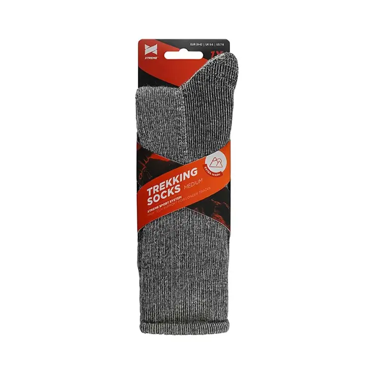 Thermal Medium - 4 paar - Trekking Sokken