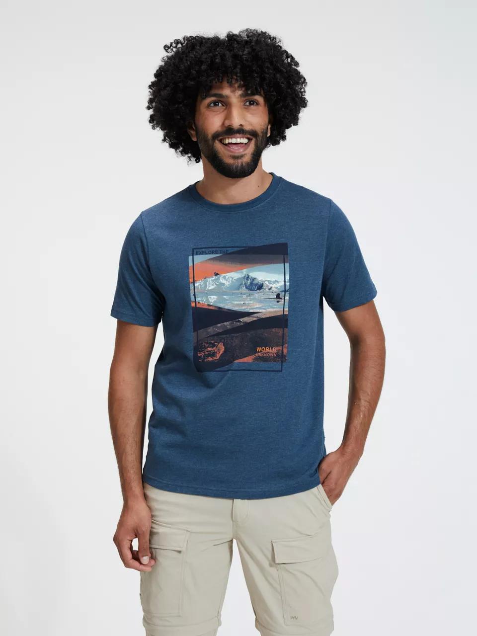 ANWB  Charlo  T-shirt heren  Marineblauw   4XL