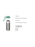 Mepal Campus RVS drinkfles met flipdop 600 ml