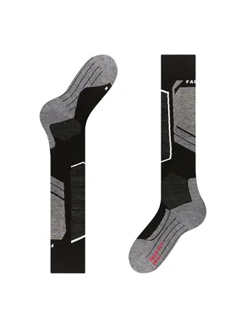 FALKE - SK4 Ski Kniekous /grijs - Heren