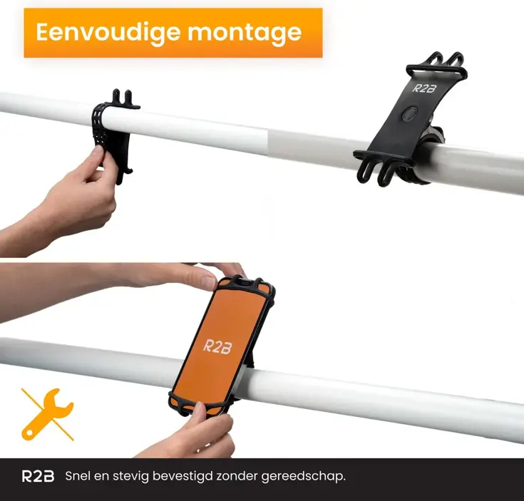 Telefoonhouder Fiets met 360 Graden Rotatie
