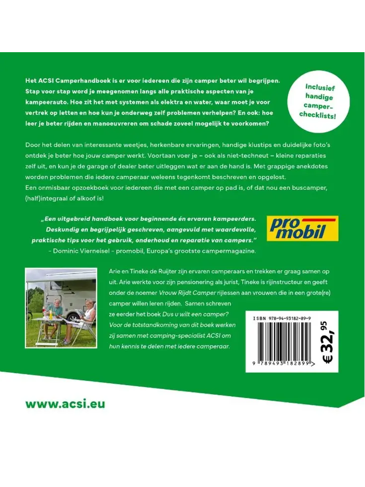 ACSI Camperhandboek