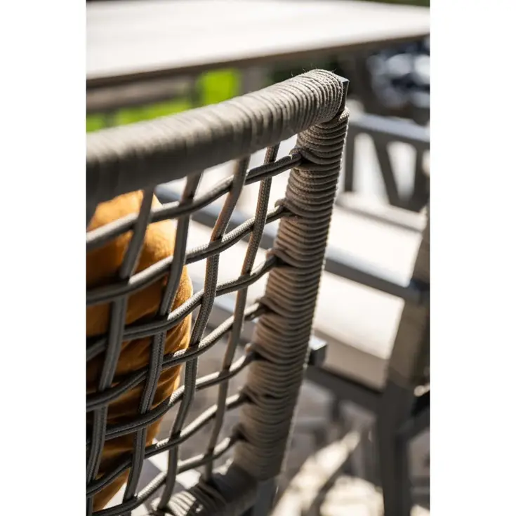 Burela 2st taupe Tuinstoel