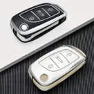 Dutch Shield Sleutelhoesje  Peugeot zwart C3