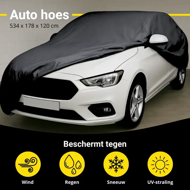 Autohoezen XL Zwart