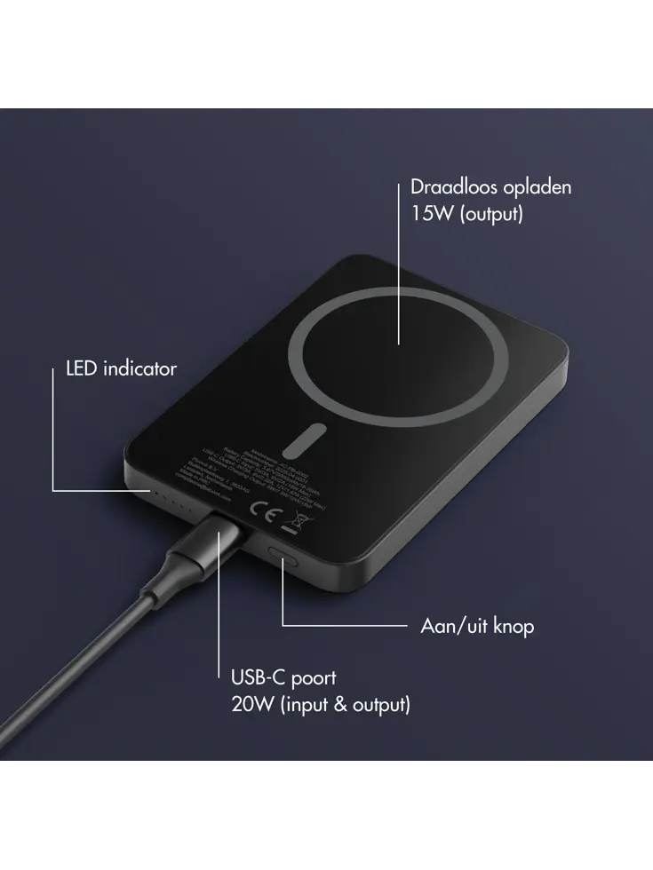 Kevlar Magsafe Powerbank 5000 mAh