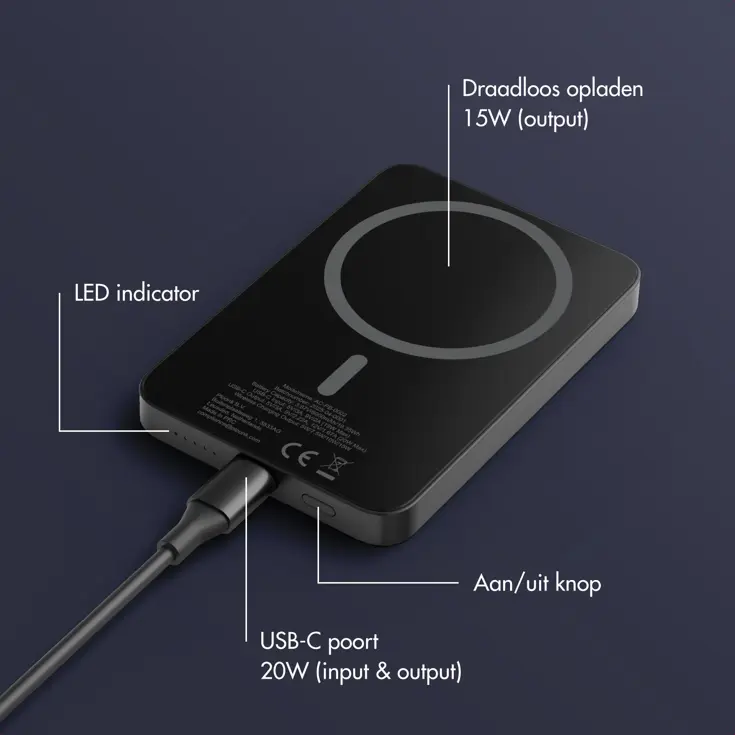 Kevlar Magsafe Powerbank 5000 mAh