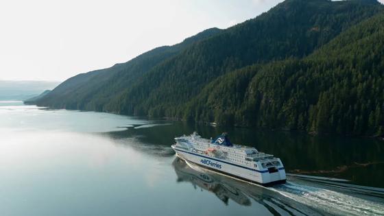 Cruise Inside Passage met BC ferries, Canada 4