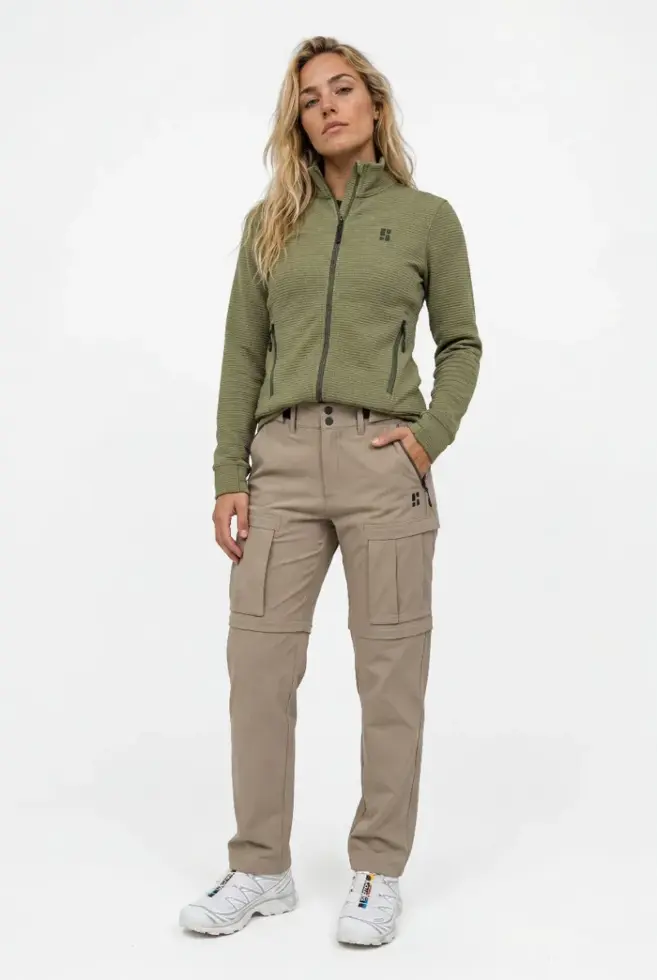Wafelstructuur - Dames - Outdoor Vest