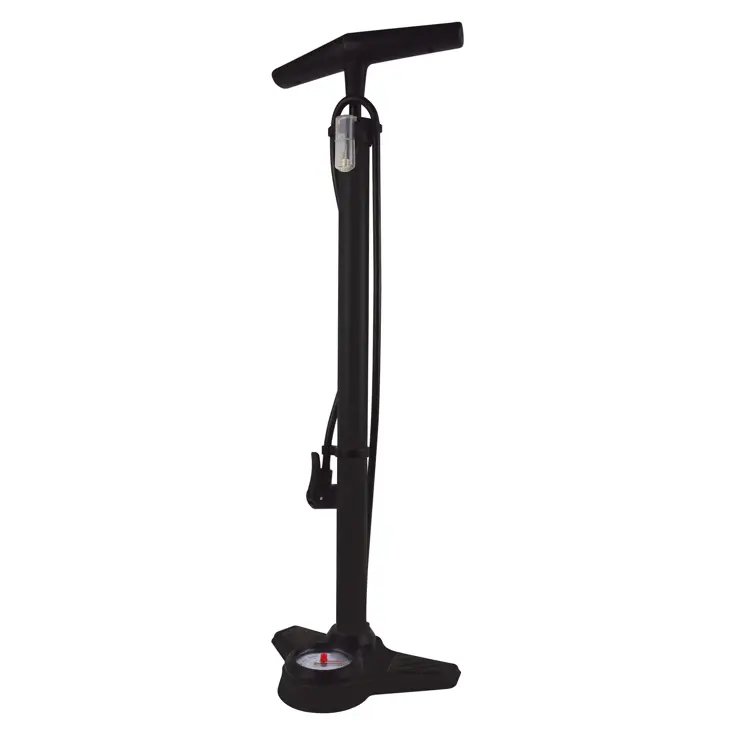 Vloerpomp met Manometer en Verloopnippels 200 PSI