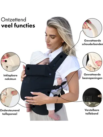 Amora Draagzak - Baby Draagzak - Ergonomisch