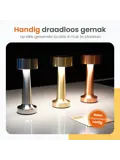 Classic Tafellamp Oplaadbaar - 21cm - LED