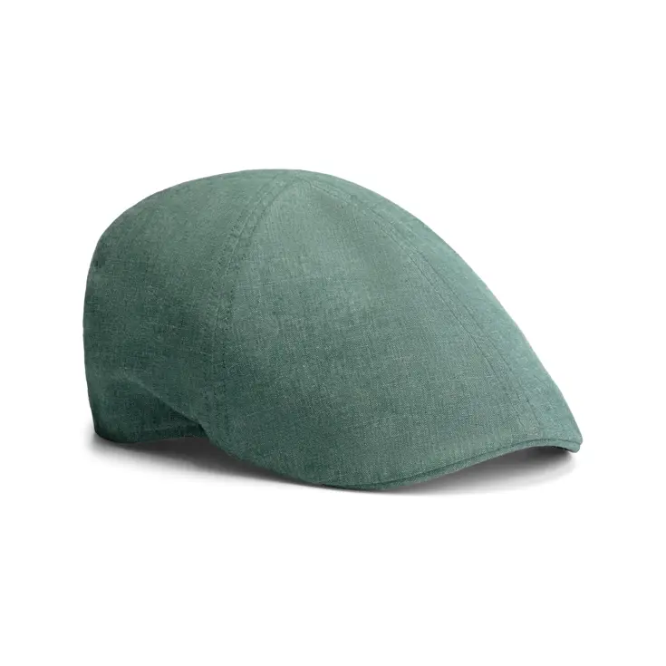 Brigg Unisex - Flatcap - Katoen - Groen