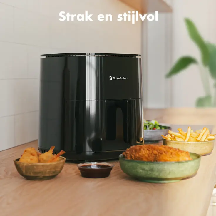 Airfryer – 5L – 2000W – Zwart