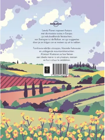 Lonely Planet Mythische fietstochten in Europa