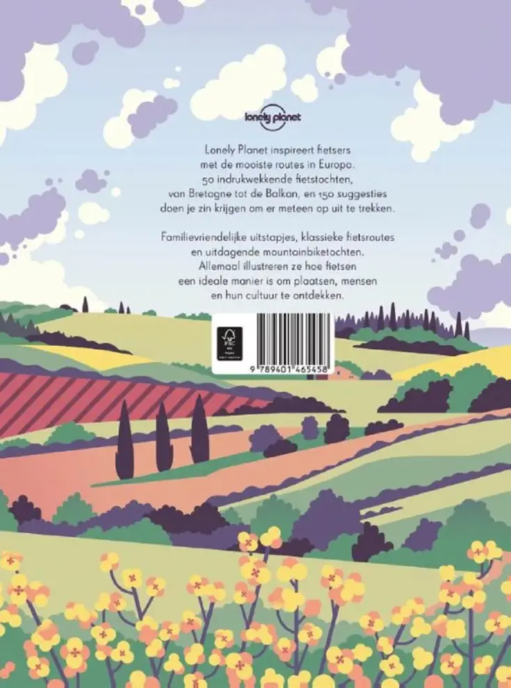 Lonely Planet Mythische fietstochten in Europa