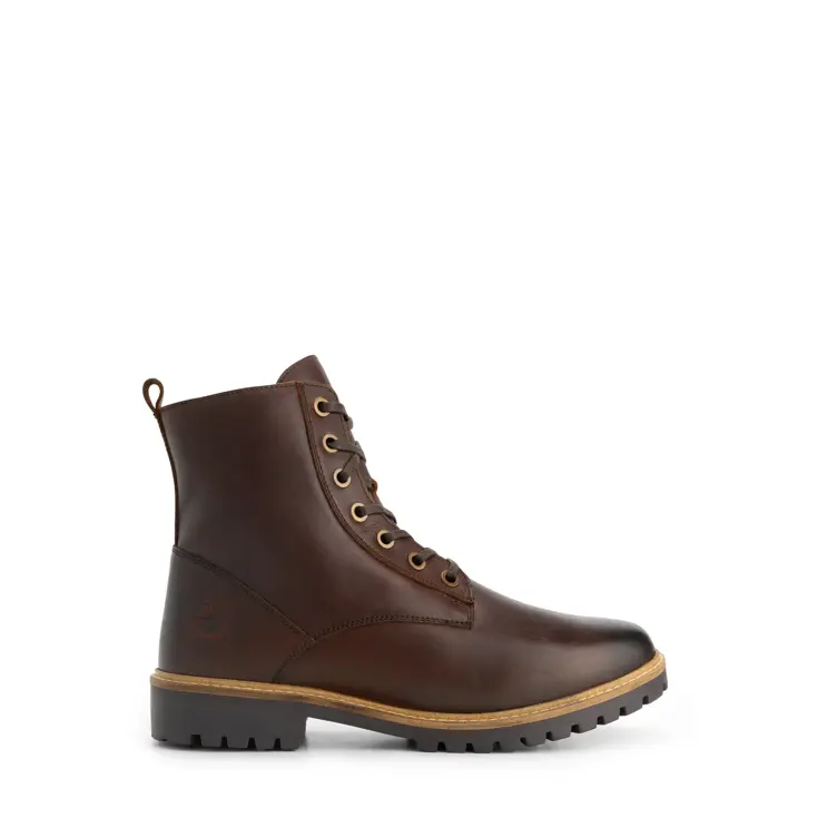 Rosendal Heren - Veterboots met rits - Wol gevoerd