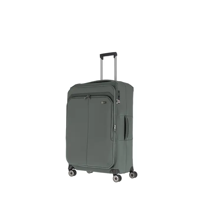 Travelite Priima 4w trolley l exp. Groen