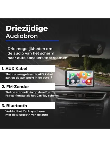 CarPlay/Android Auto scherm 7 inch