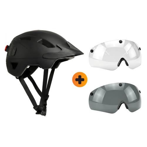Speed Pedelec Helm + Transparant Vizier