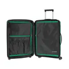 Travelite 4w trolley m expandable Groen