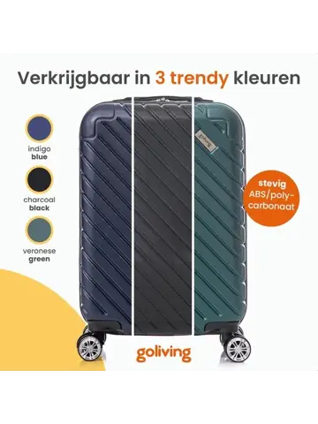 Handbagage Koffer - 53x35x23cm - 38 Liter