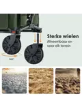 Bolderkar – 100KG – Groen