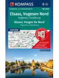 Wandelkaart WK2220 Elzas - Vogezen Noord