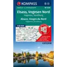 Wandelkaart WK2220 Elzas - Vogezen Noord