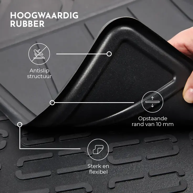 Rubber Automatten voor Volkswagen Caddy