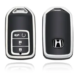 Dutch Shield Sleutelhoesje  Honda zwart A4A