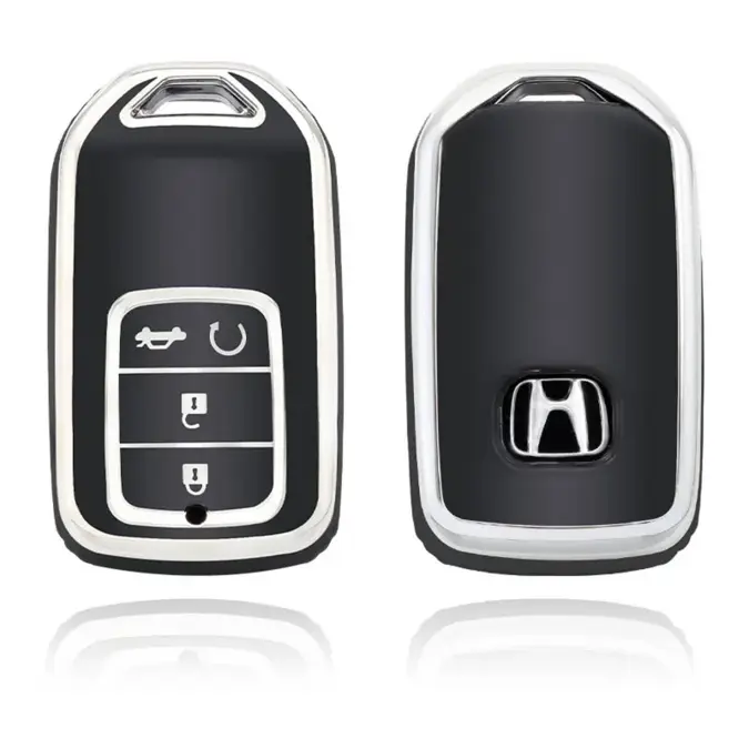Dutch Shield Sleutelhoesje  Honda zwart A4A